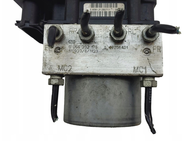 Блок АБС 4670A401, 0265232175 Mitsubishi Colt 2004 - 2008 года