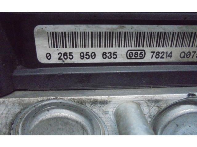 Блок управления АБС 0265950635 Citroen C4 I