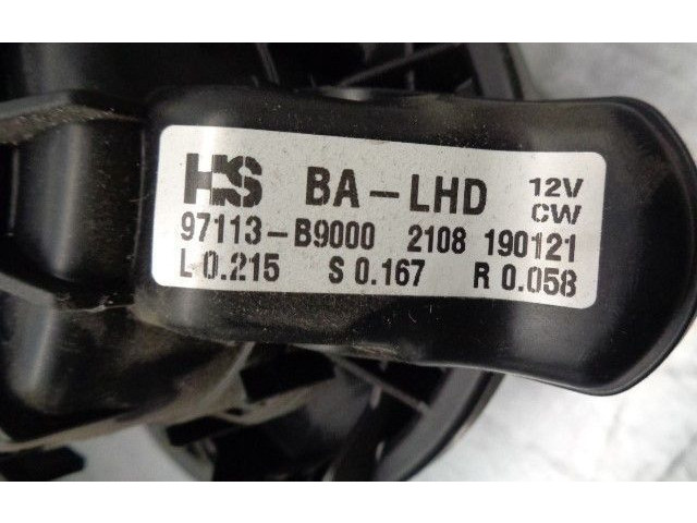 Вентилятор печки 97113B9000 Hyundai i10