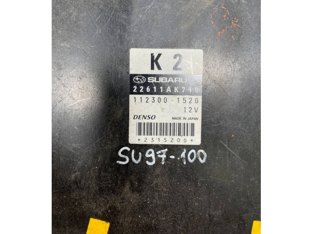 Блок управления двигателя 22611AK710, 1123001520   Subaru Forester SG