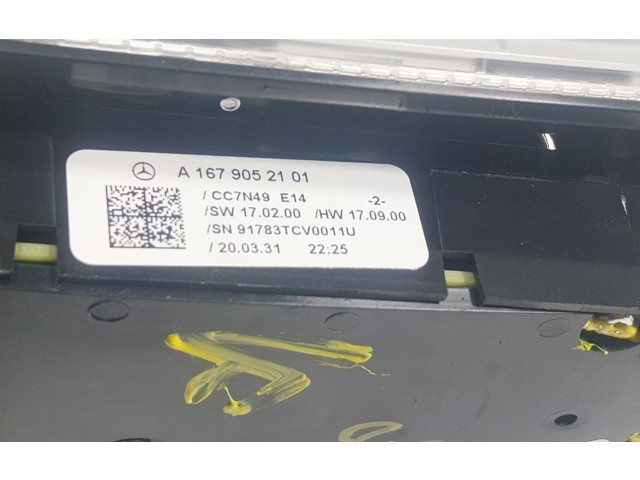 Блок управления A1679052101, A1679052101   Mercedes-Benz GLE W167