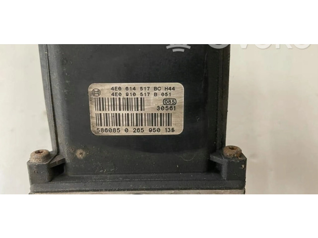 Jednotka ABS 4E0614517BQ, 4E0910517J Audi A8 S8 D3 4E 2007