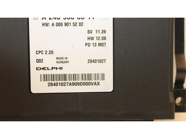 Блок управления A2469008311, A2469008311 Mercedes-Benz A W176