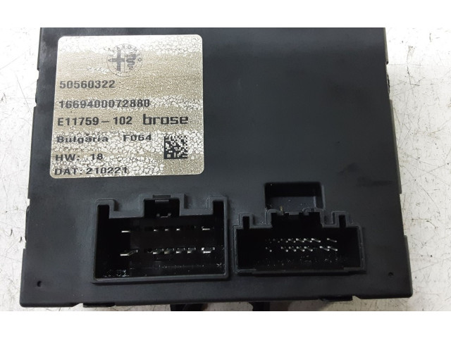 Pojistková skříňka Другие блоки управления / модули 50560322, 50560322   Alfa Romeo Stelvio 2022