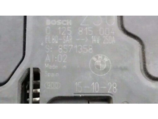 Генератор 8571358, 0125815004 BMW 5 G30 G31 2.0