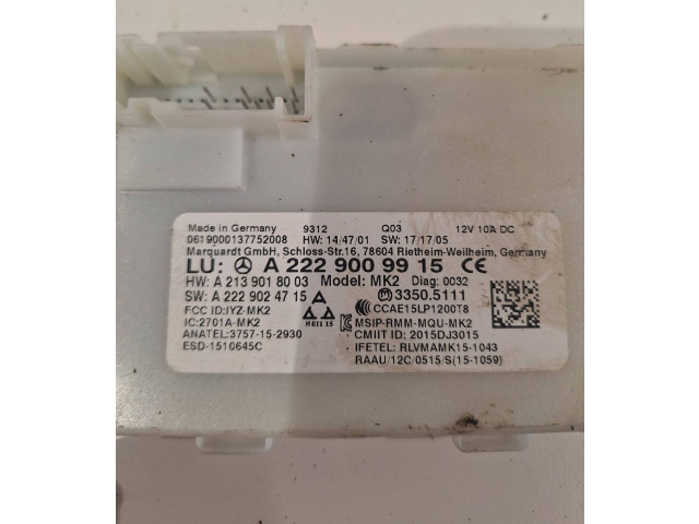 Блок управления A2139018003, 33505111   Mercedes-Benz GLC AMG