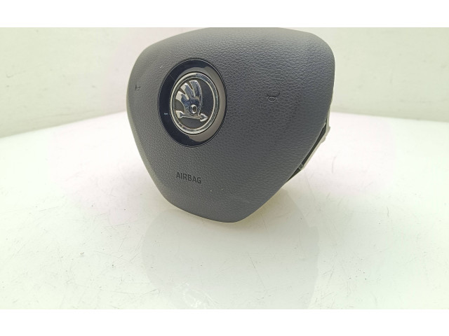 Подушка безопасности водителя 5E0880201B, 20160761423 Skoda Octavia Mk3 (5E)