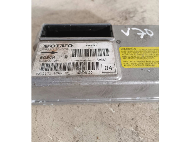 Блок подушек безопасности 0285001254, 8645271 Volvo V70