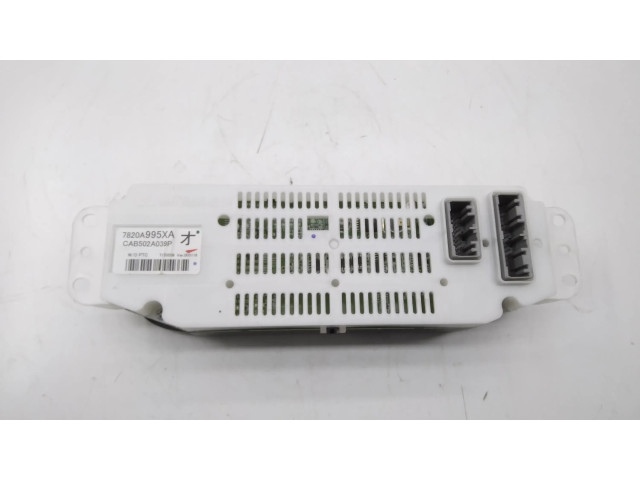Блок управления климат-контролем 7820A995 Mitsubishi Outlander