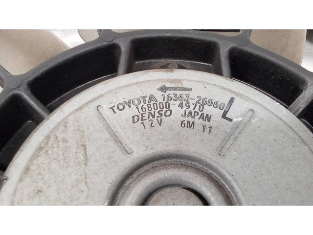 Вентилятор радиатора 4227501620, 1636326060 Lexus IS 220D-250-350 2.2