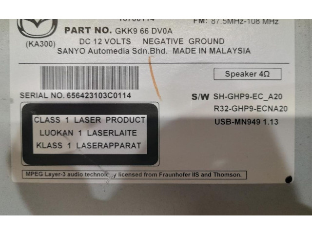 Руль Mazda CX-5 II 2017 - года GKK966DV0A, GKK966DV0A