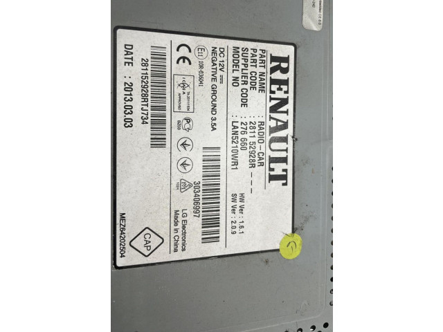 Дисплей       Renault Clio IV