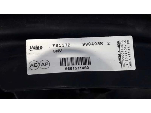 Вентилятор радиатора 1253K4, 9661571480 Citroen C4 Grand Picasso 1.6