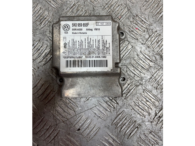 Блок подушек безопасности 5K0959655F, 5WK44300 Volkswagen Golf Plus