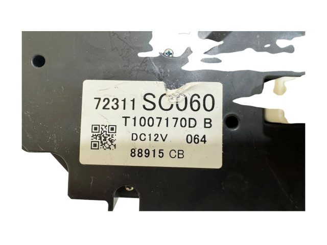 Блок управления климат-контролем 72311SC060, 88915CB   Subaru Forester SH