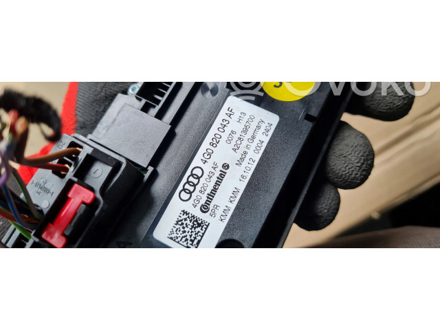 Блок управления климат-контролем 4G0820043AF Audi A7 S7 4G