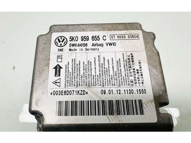 Блок подушек безопасности 07H033S0604, 5K0959655C Volkswagen Golf Plus
