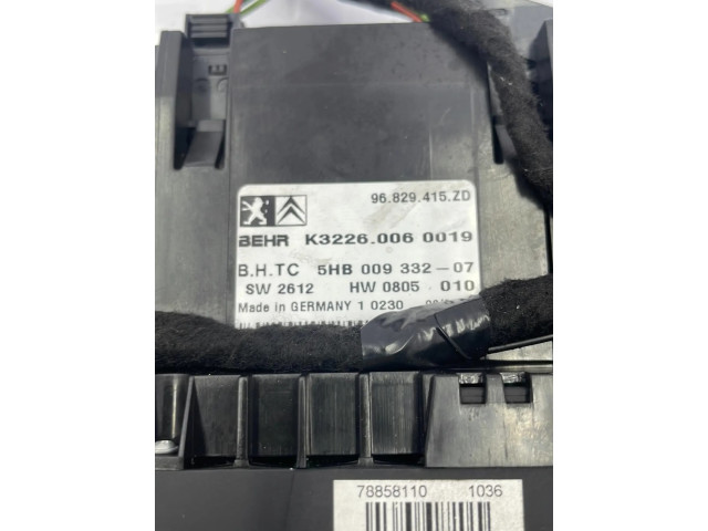 Блок управления климат-контролем 00006452H7   Citroen C5