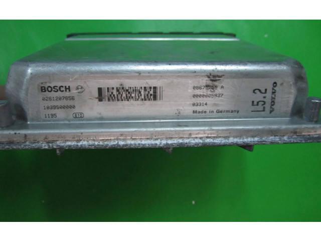 Блок управления двигателем Блок управления 08675759A, 0261207856   Volvo V70