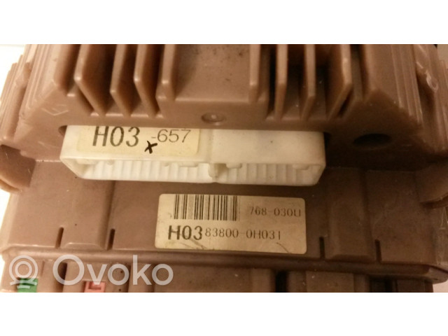 Панель приборов 838000H031, 768030U   Citroen C1       
