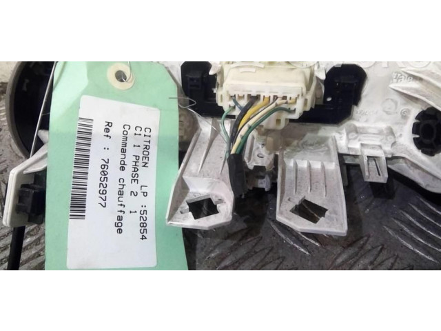 Блок управления климат-контролем 96753994XT, BEHR   Citroen C1