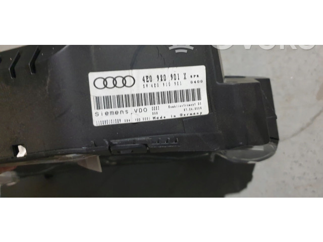 Přístrojová deska Audi A8 S8 D3 4E 2004 4E0920950