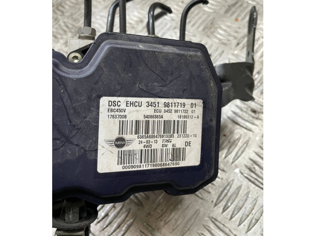 Блок АБС 9811719 Mini Cooper Countryman R60 2011 - 2016 года