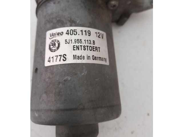 Zámek zadních dveří 5J1955113B, 5J1955113B Skoda Roomster (5J) 2007