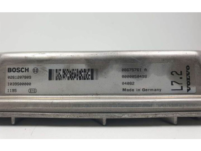 Блок управления двигателя 0261207809 Volvo XC90
