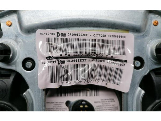 Подушка безопасности водителя 96380009VD, 96380009VD Citroen C2