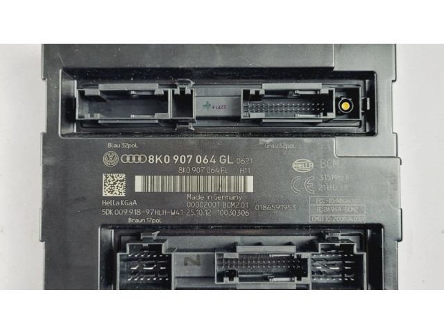 Блок комфорта 8K0907064GL, 8K0907064FL Audi A4 S4 B8 8K