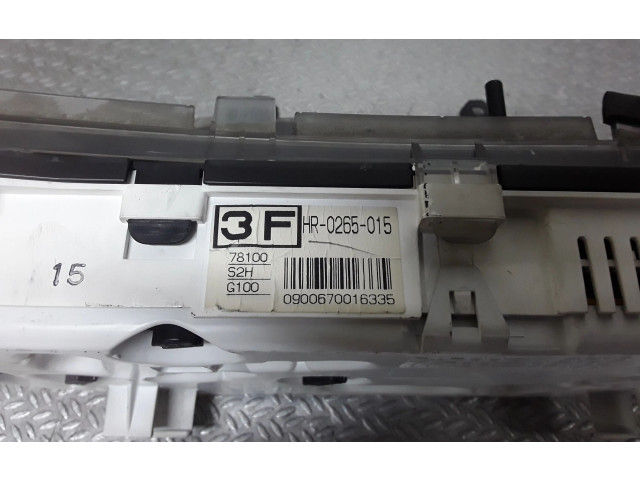 Pojistková skříňka Спидометр (приборный щиток) HR0265015 Honda HR-V 1999