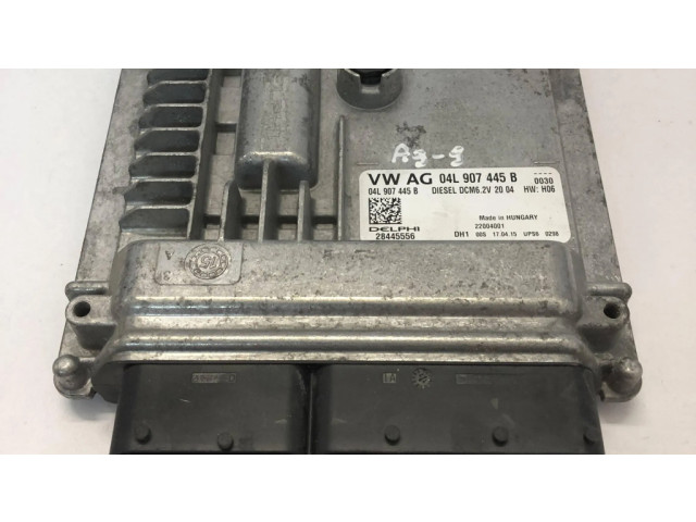 Блок управления двигателя 04L907445B, 28445556 Skoda Octavia Mk3 (5E)