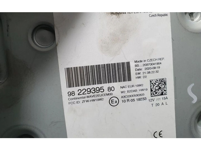 Блок управления 9822939580, A3C0300530303 Citroen C3 Aircross