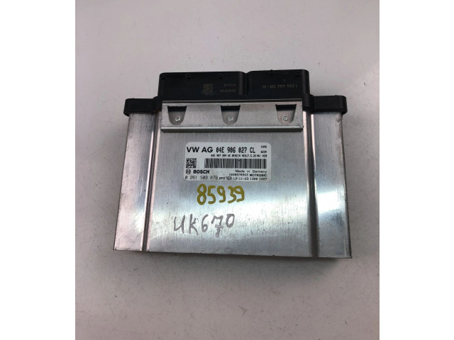 Блок управления двигателя 04E906027CL, 0261S09879 Audi Q3 8U