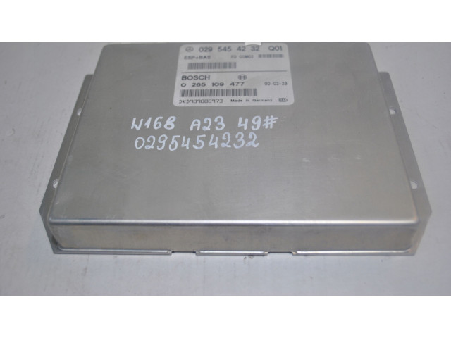 Řídící jednotka 0295454232 Mercedes-Benz A W168 1999