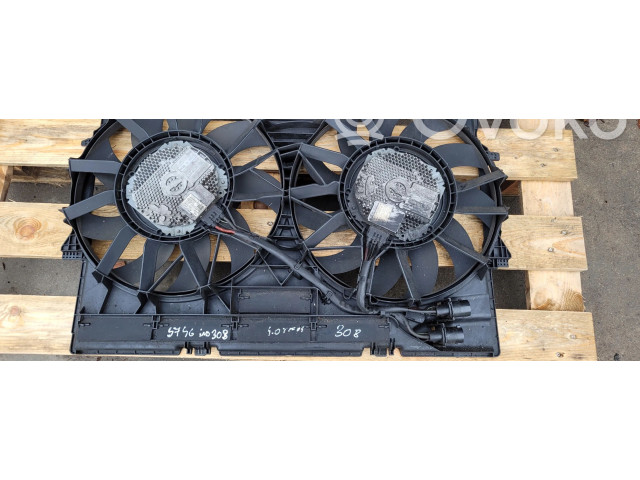Вентилятор радиатора     4H0121003P    Audi A7 S7 4G 