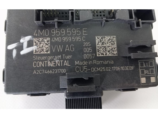 Řídící jednotka 4M0959595E   Audi Q7 4L 2017