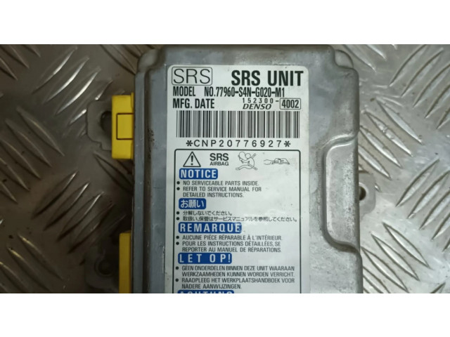 Блок подушек безопасности 77960S4NG020M1   Honda CR-V