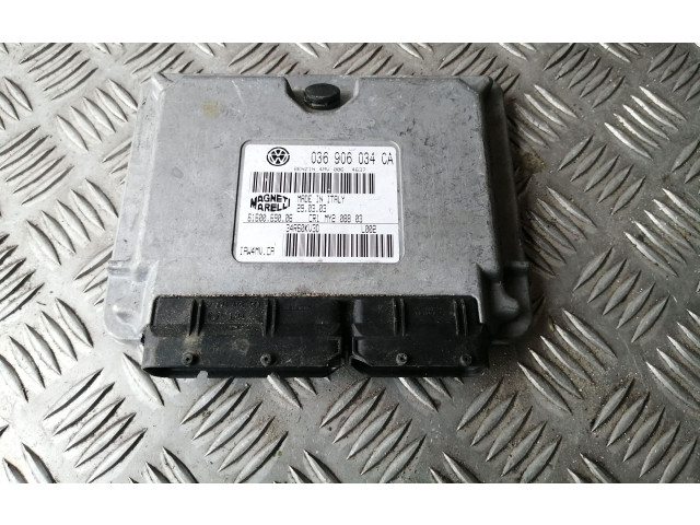 Блок управления двигателя 036906034CA, 4MV0064637 Audi A2