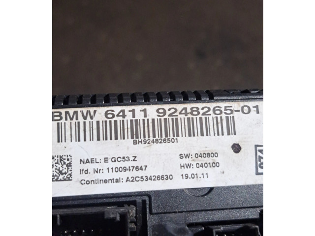 Блок управления климат-контролем 9248265 BMW X3 F25