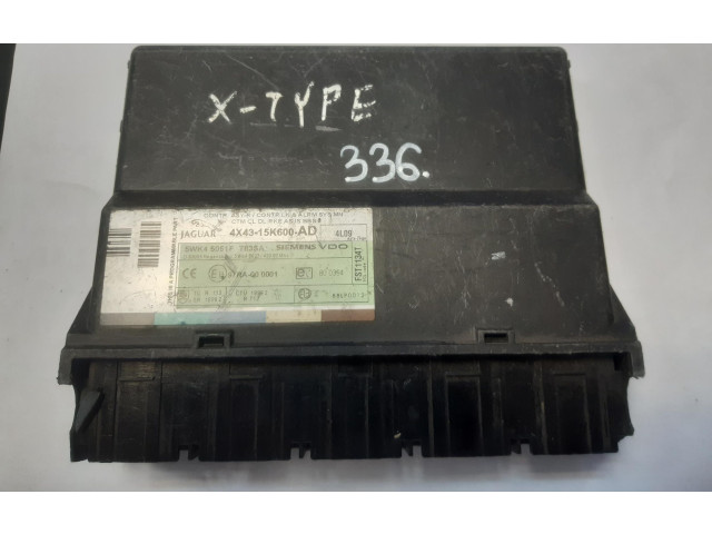 Блок комфорта 4X43-15K600-AD Peugeot 3008 I