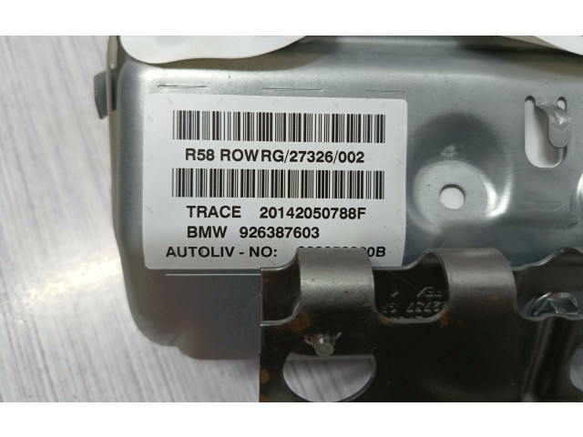 Подушка безопасности пассажира 9263876, 72129263876 Mini Cooper Coupe R58