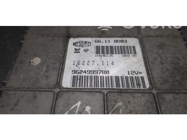 Řídící jednotka 9624999780 Peugeot 106 2000