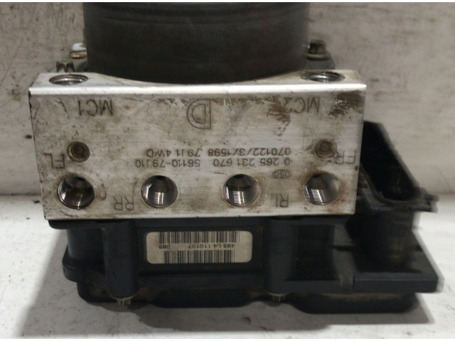 Jednotka ABS 0265231670, 0265231670 Fiat Sedici 2006