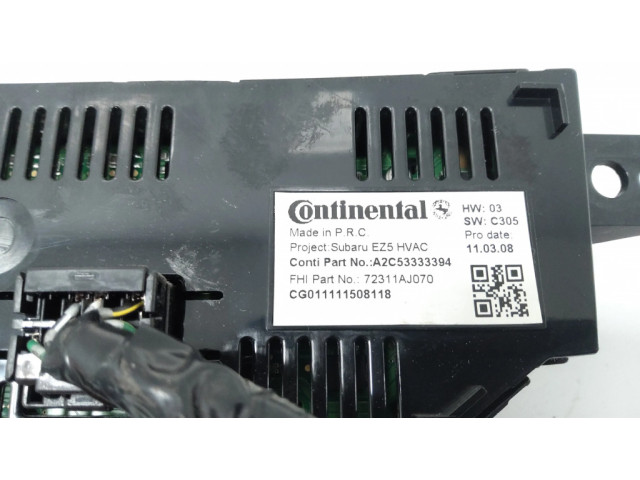 Блок управления климат-контролем A2C53333394   Subaru Legacy