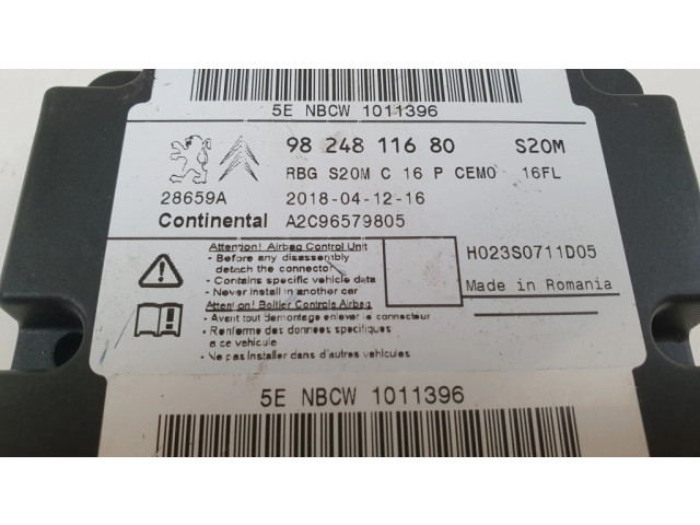 Блок подушек безопасности 9824811680   Peugeot 5008