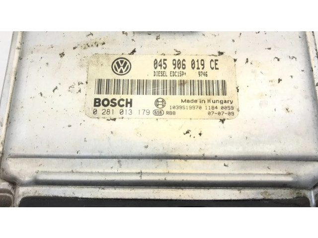 Блок управления двигателя 045906019CE, K2079   Skoda Fabia Mk2 (5J)