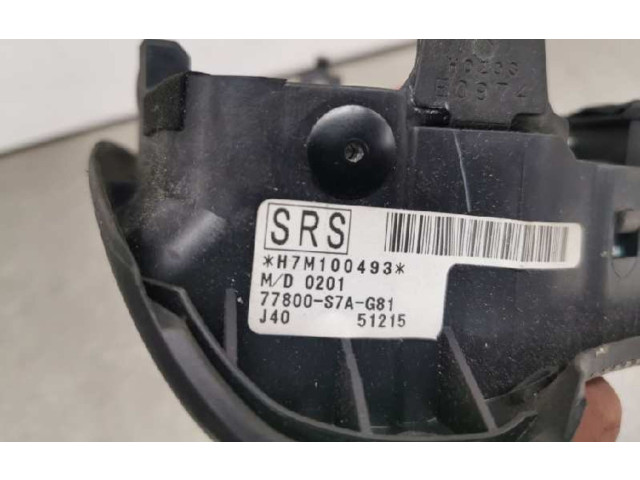 Подушка безопасности водителя 77800S7AG81, H7M100493 Honda Stream