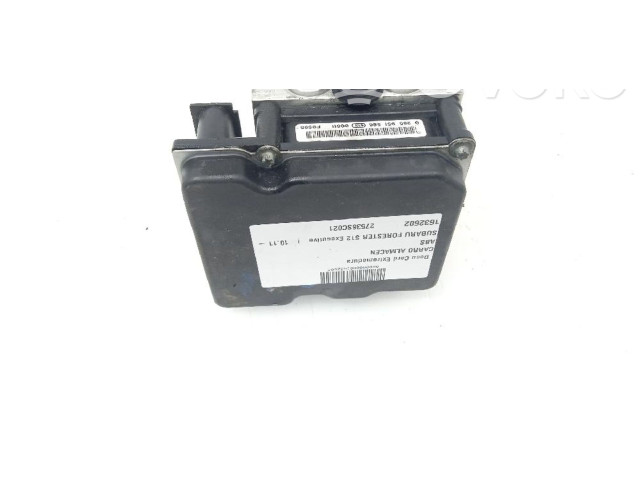 Блок АБС 27536SC021, 0265951586 Subaru Forester SH 2008 - 2013 года